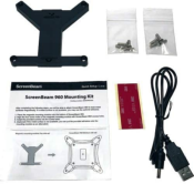ScreenBeam Mounting Kit & USB Power Adapter Bundle
